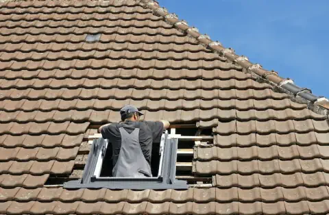 Pose de velux - Navailles Angos